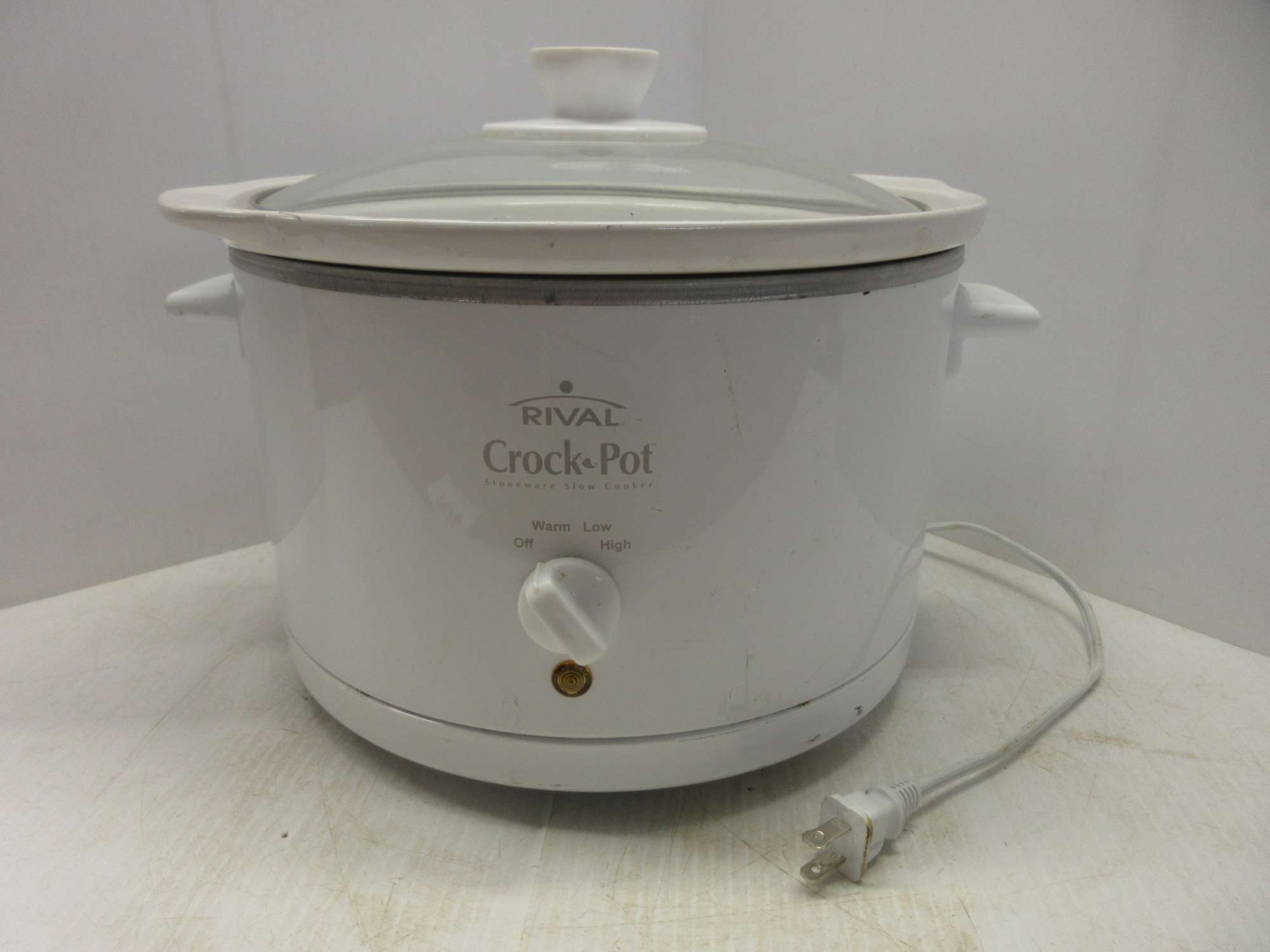 Albrecht Auctions Rival Crock Pot Stoneware Slow Cooker