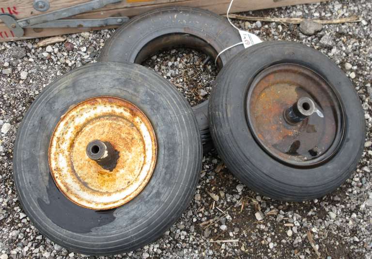 Wheelbarrow Tire and Tube, 4.80/4.00-8; Tire on Rim, 3.50-8; Tire on Rim, 4.80/4.00-8