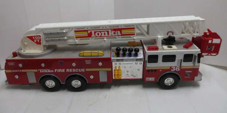 tonka fire rescue truck