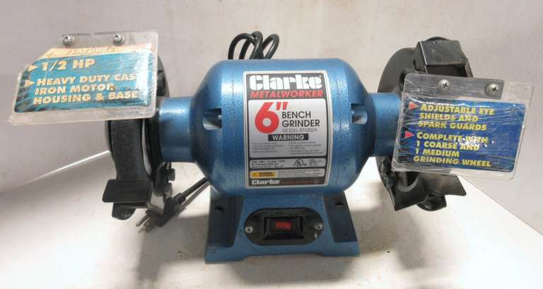 Clarke Metal Worker 6" Bench Grinder