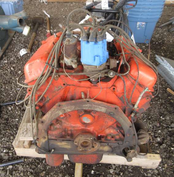 Big Block Chevy 366 Cast Iron Deck Engine