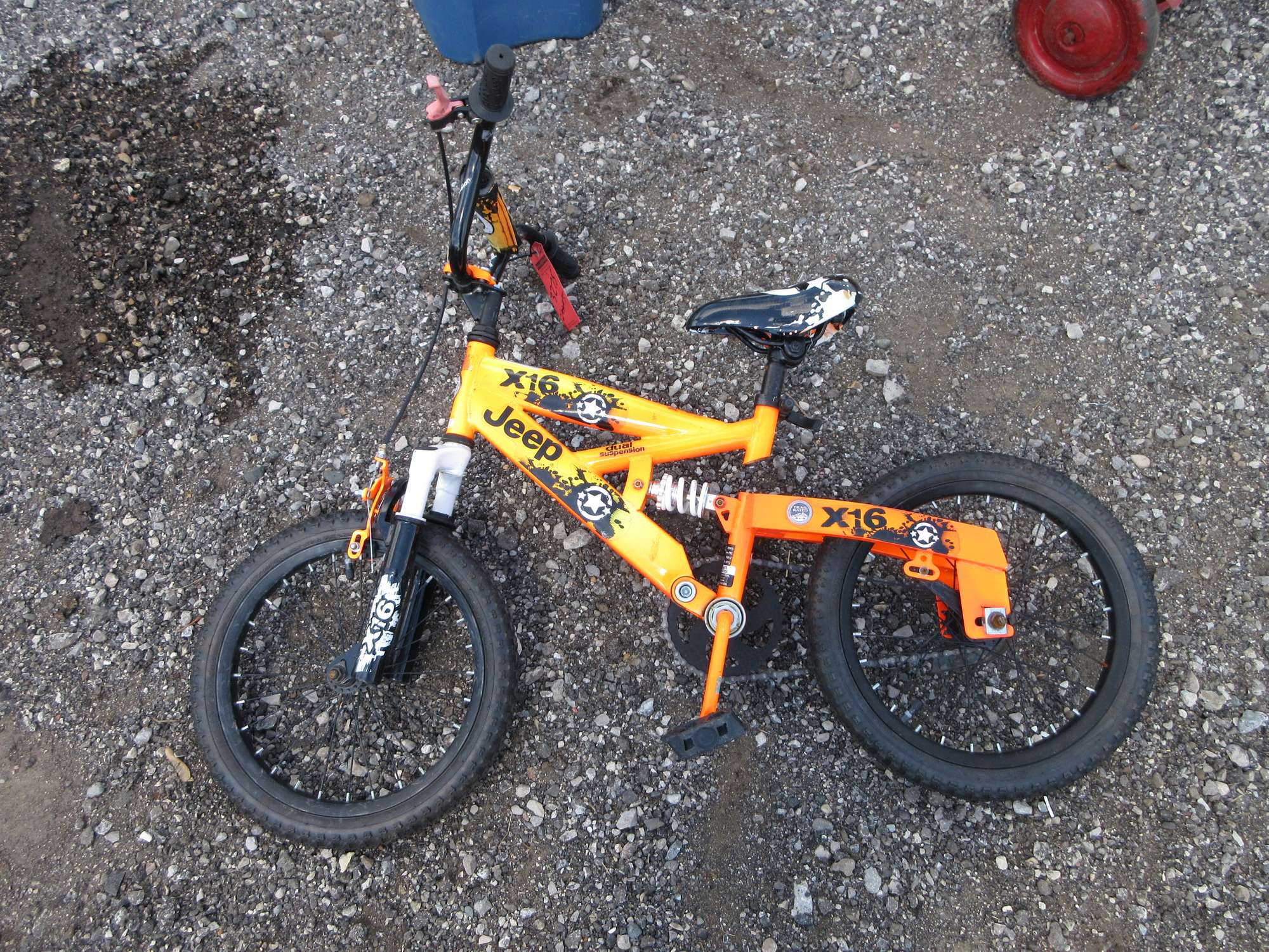 jeep x16 bike dual suspension