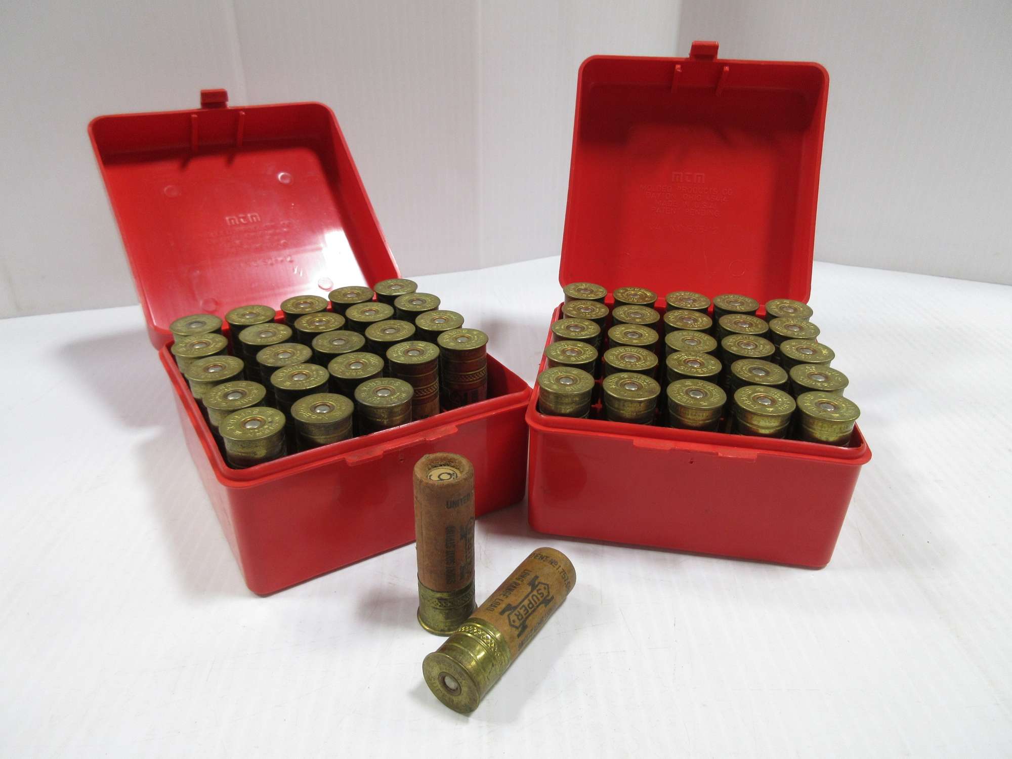Albrecht Auctions (50) 16Gauge Old Paper Shotgun Shells
