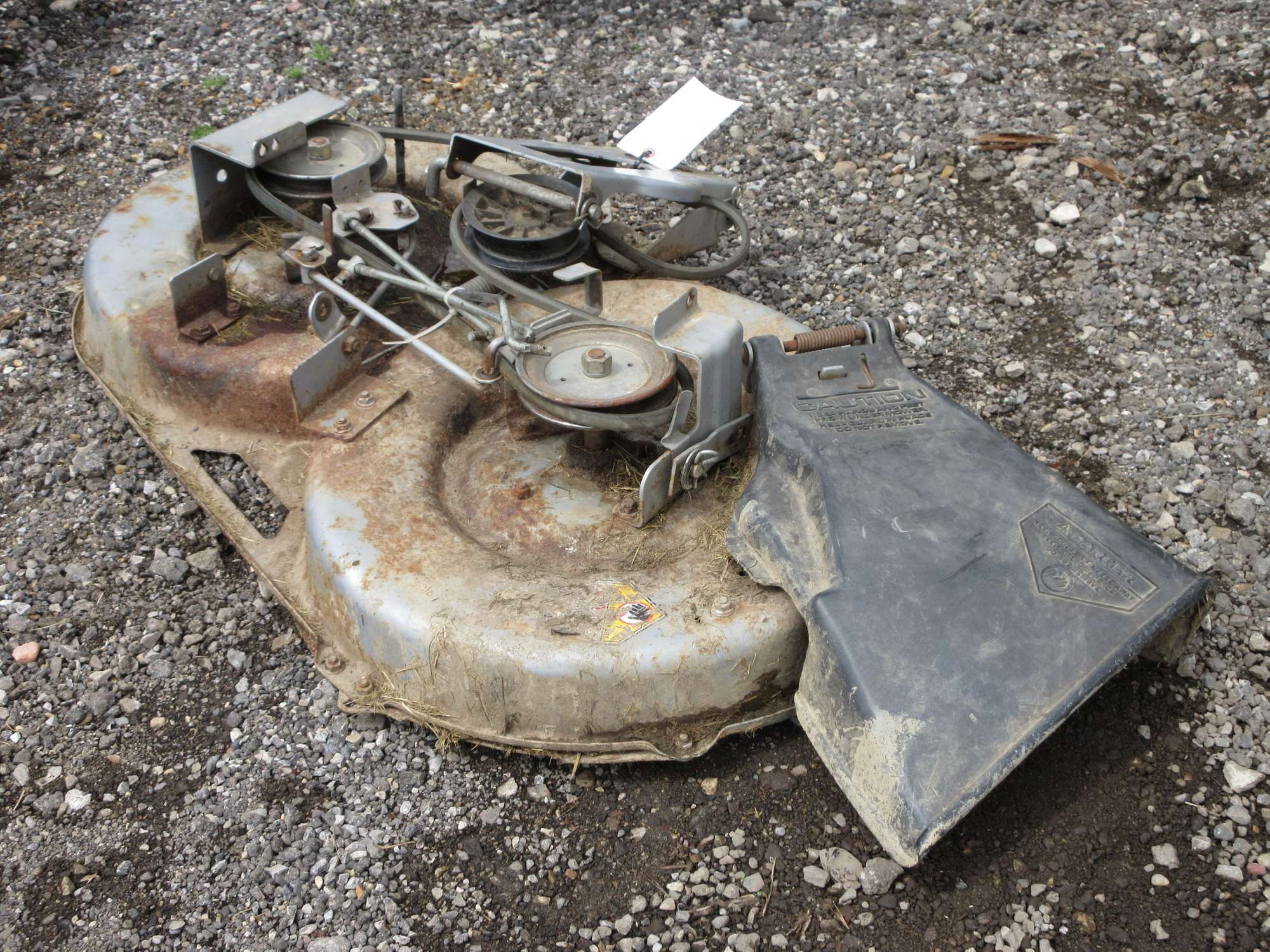 Albrecht Auctions 38" Craftsman Mower Deck