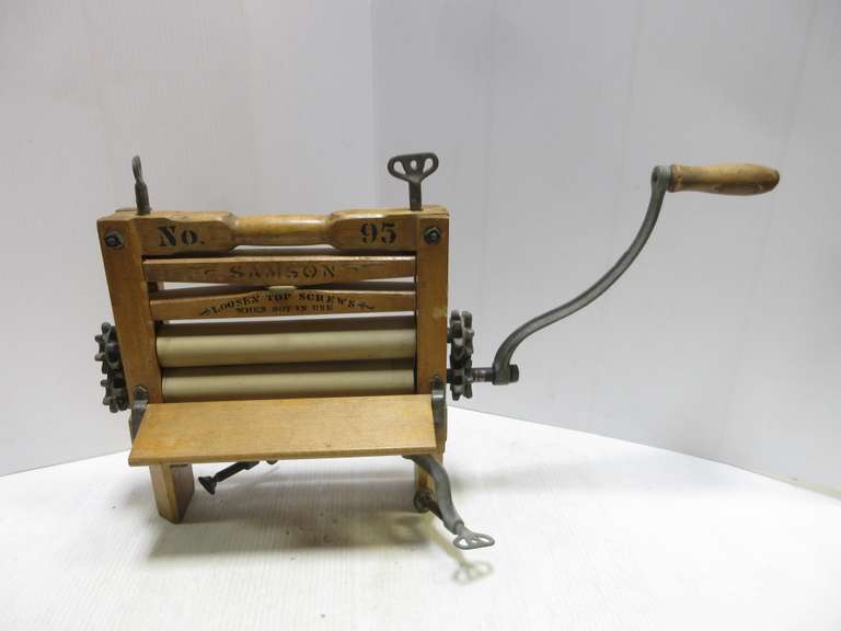 Samson No. 95 Hand Crank Clothes Wringer