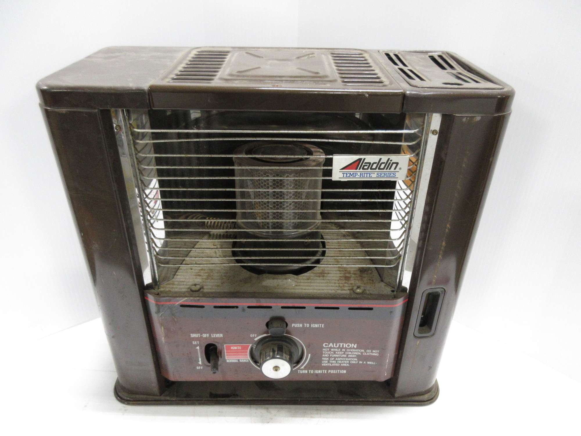 Albrecht Auctions | Aladdin Kerosene Heater, Temp-Rite Series, US Made
