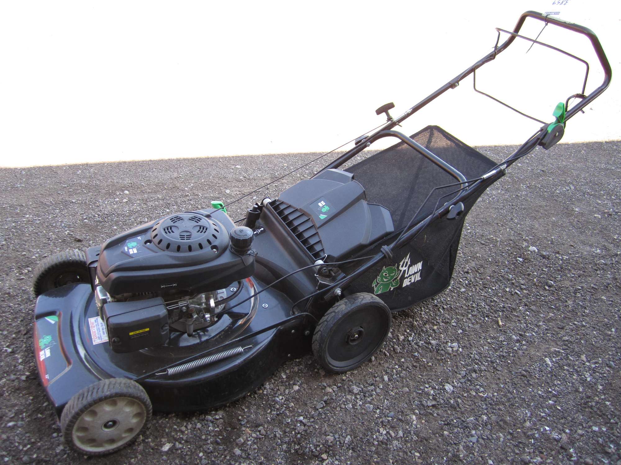 Lawn devil mower sale