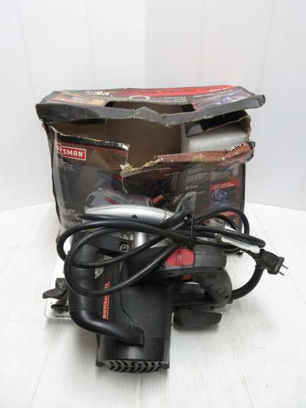 Craftsman Circular Saw in Original Box, 14 AMP, 7 1/4" Blade