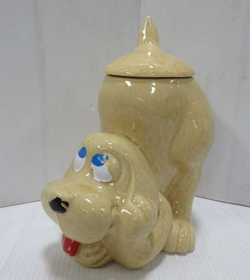 McCoy USA Pottery 0272 Hound Brown Dog Cookie Jar