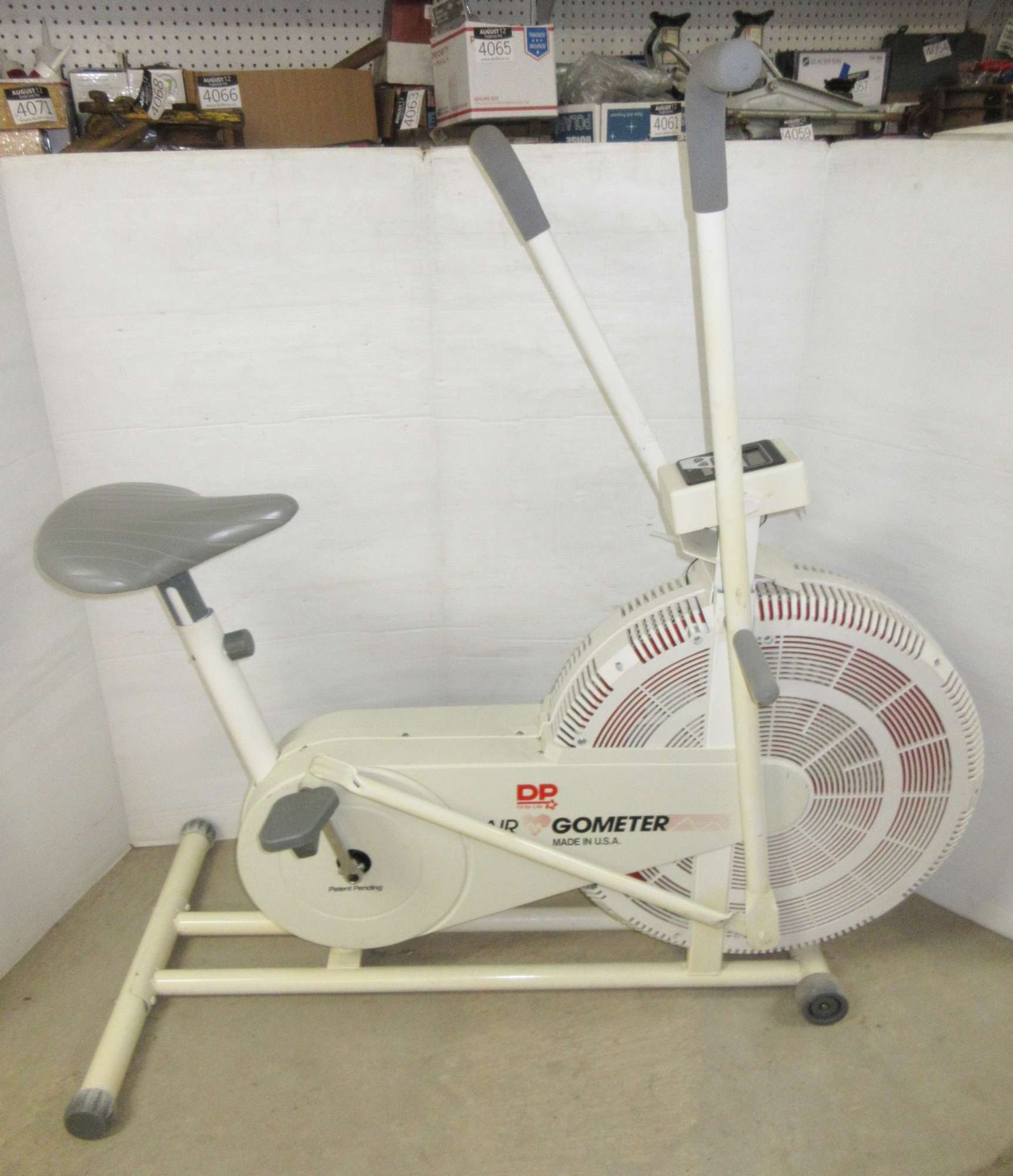 Albrecht Auctions Air Gometer Exercise Bike