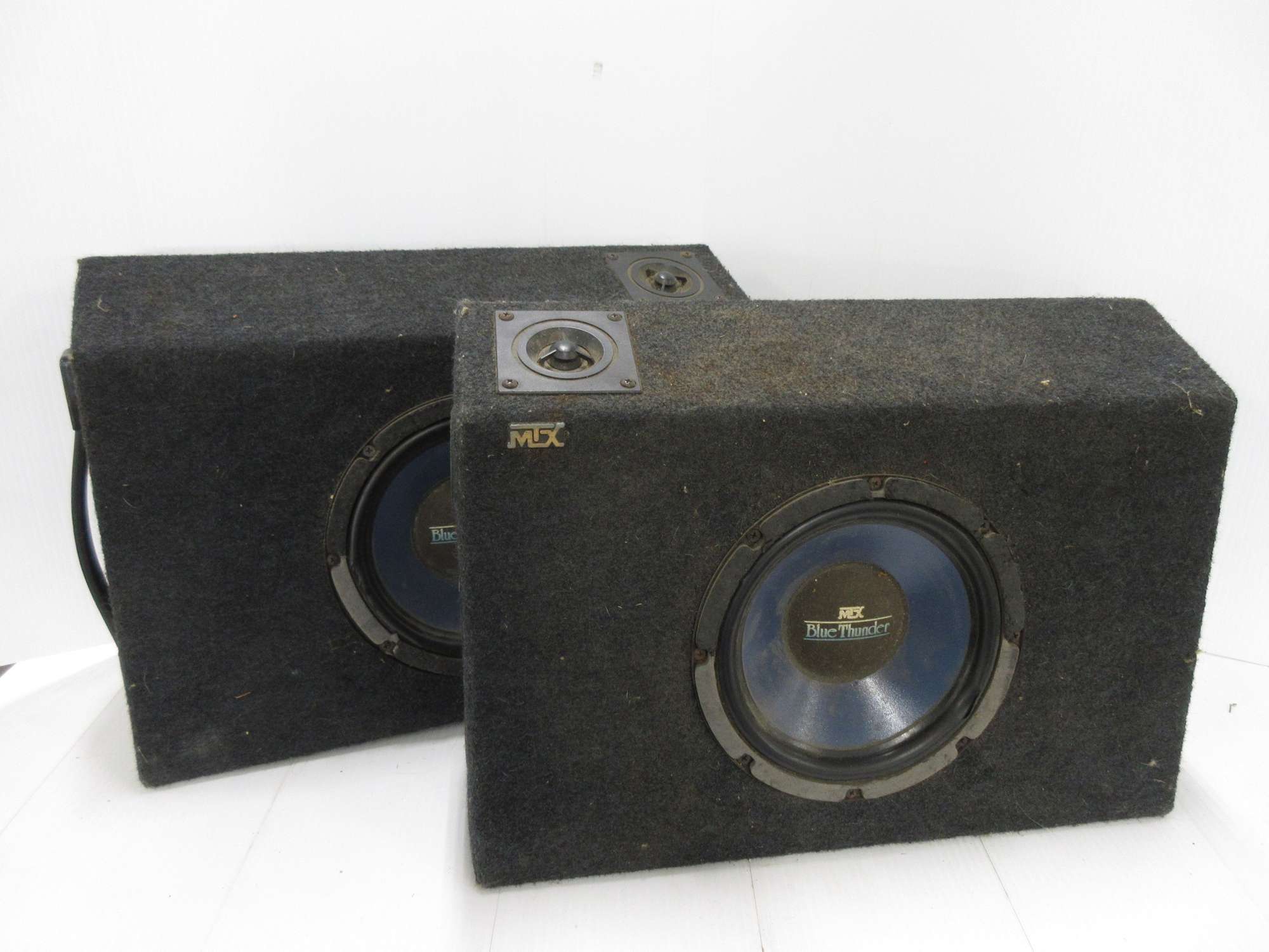 Albrecht Auctions (2) Truck Speaker Boxes