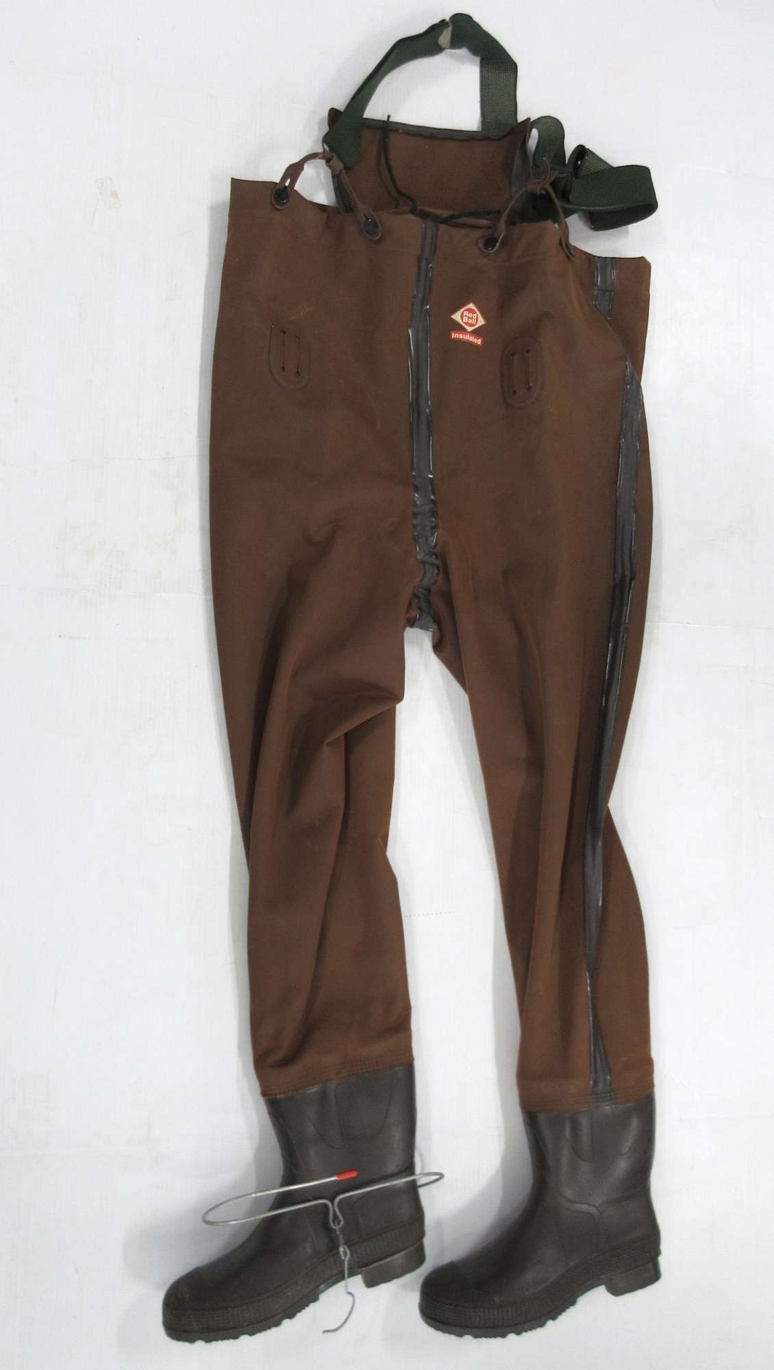 Albrecht Auctions Red Ball Insulated Waders, Size 10