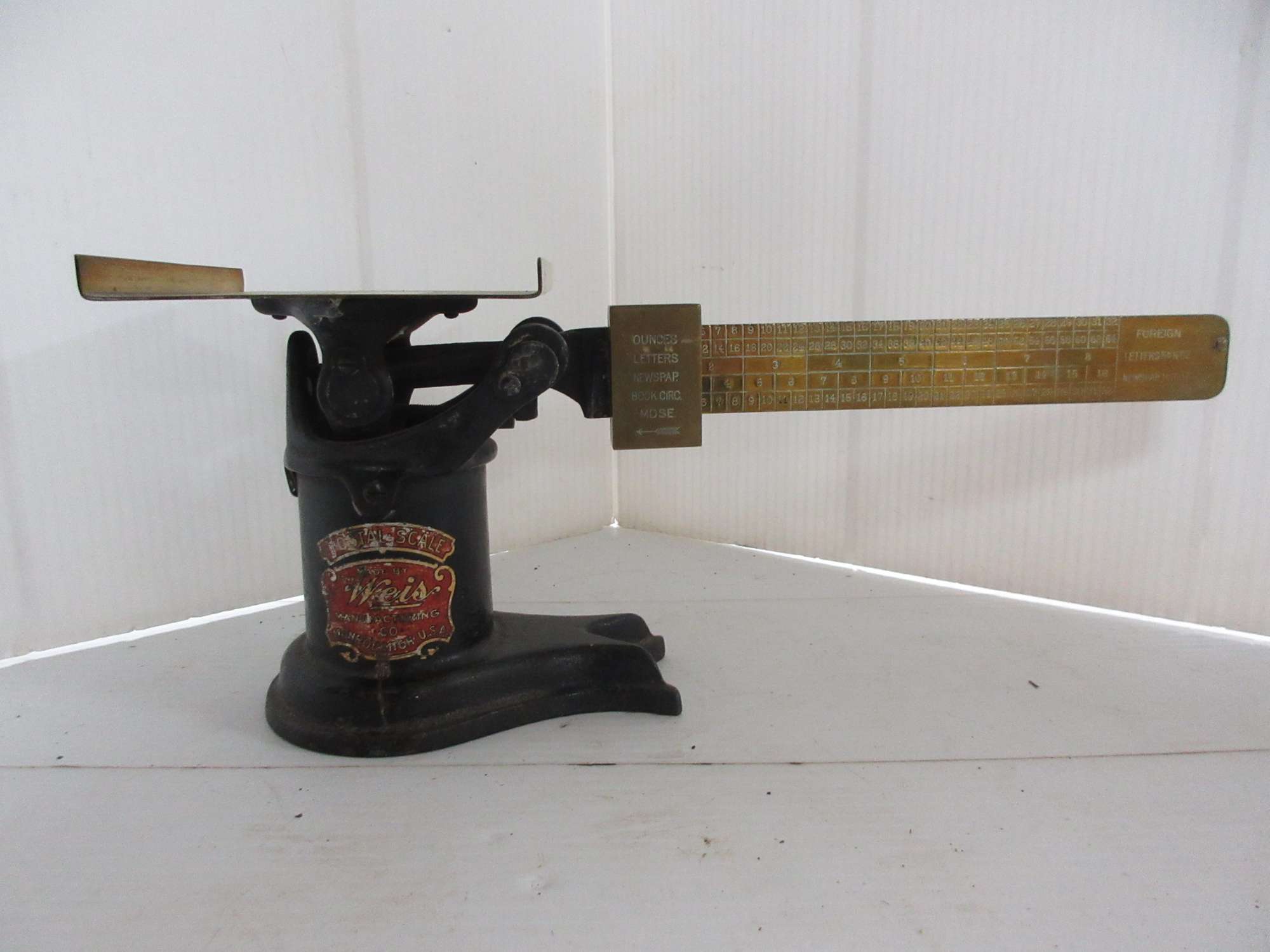 Albrecht Auctions | Postal Scale by Weiss