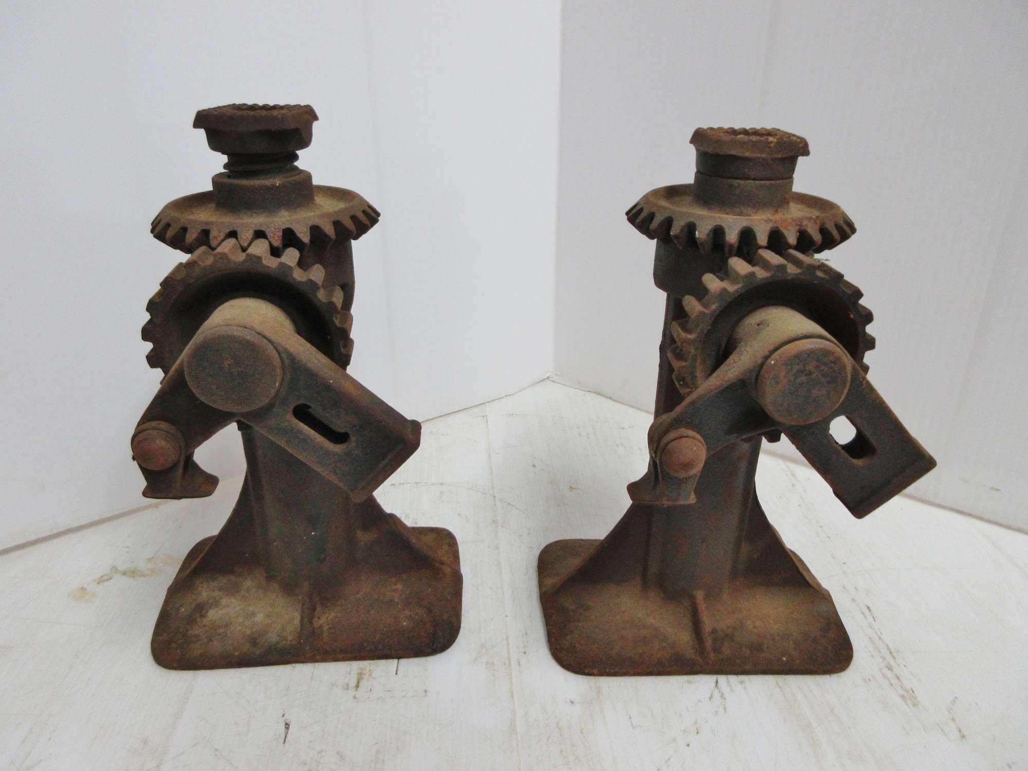 Albrecht Auctions | (2) Antique Vehicle Jacks, Possibly Ford