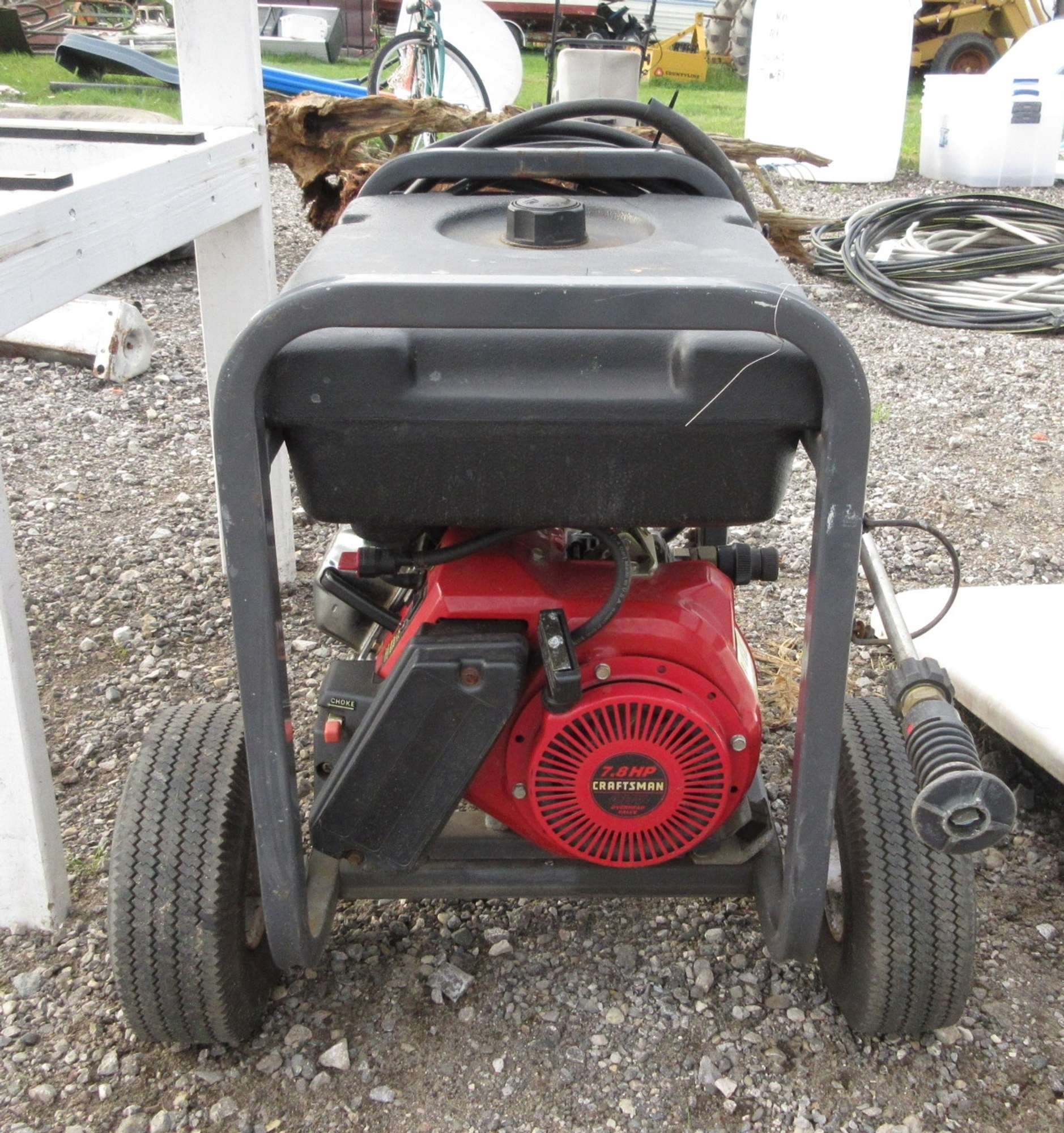 Albrecht Auctions Craftsman 7.8 HP 2500 PSI Power Washer