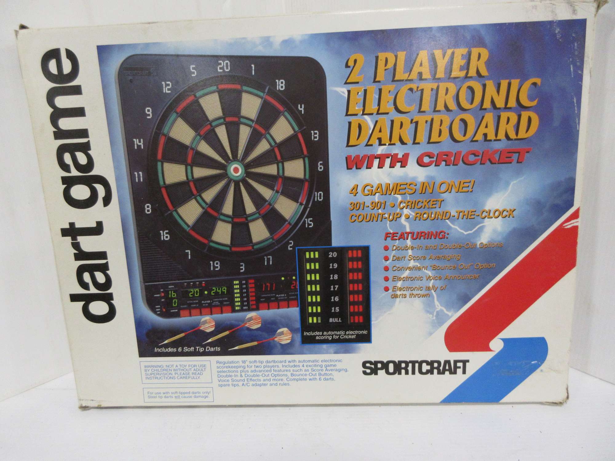 Albrecht Auctions | Sportcraft Electronic Digital Dart Board