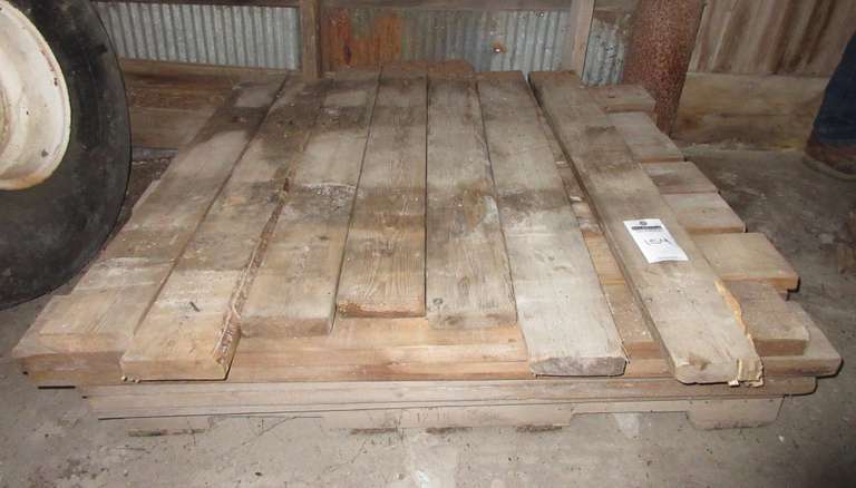 Pallet of Assorted Hardwood Lumber, Majority 4'L x 1 1/2"