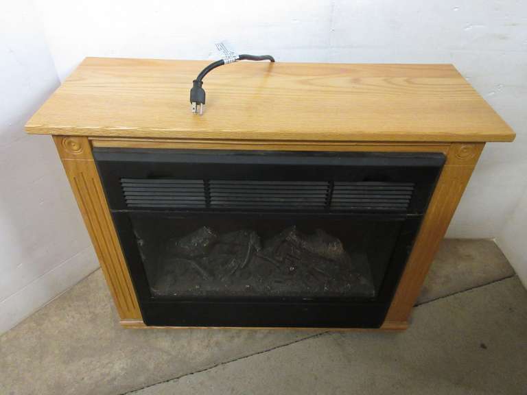 Heat Surge Electric Fireplace, Model ADL-2000M-X, Made in USA