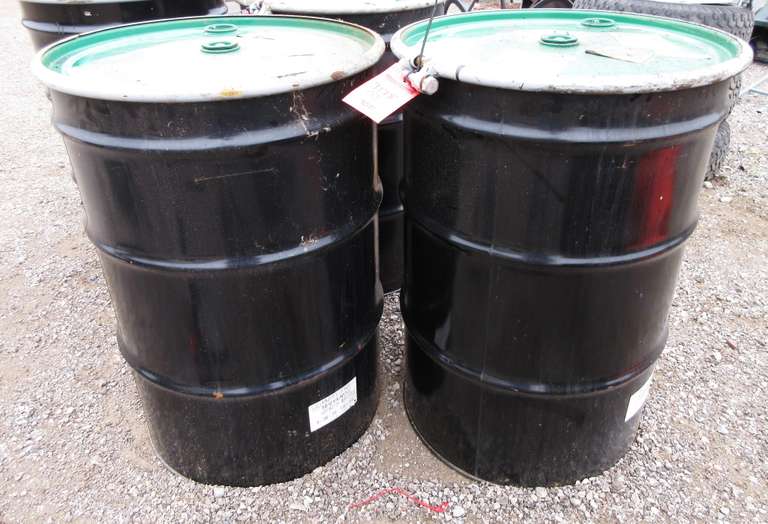 (2) Steel 55-Gallon Barrels, Good for Burner Barrels