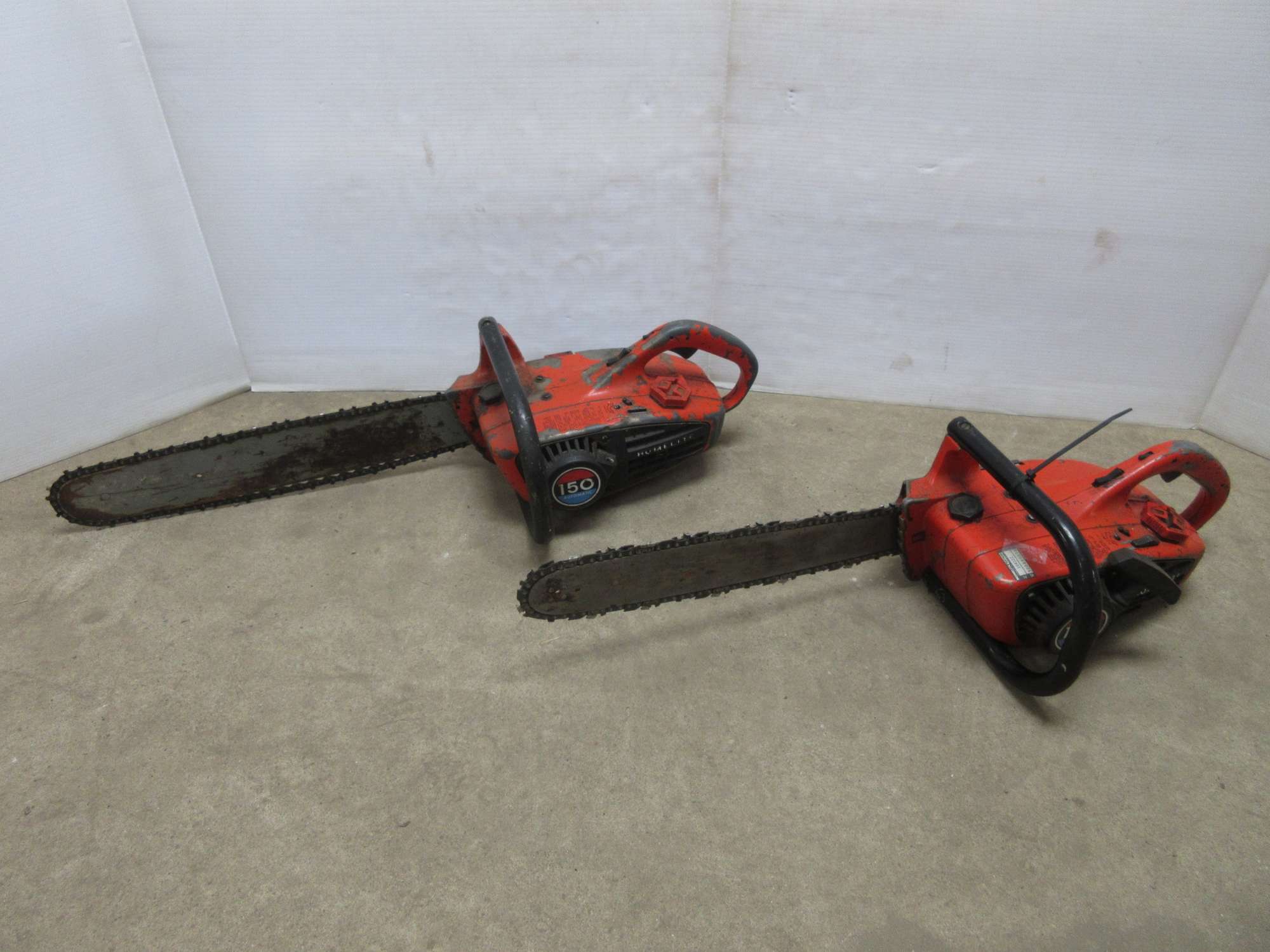 Albrecht Auctions (2) Homelite 150 Chainsaws