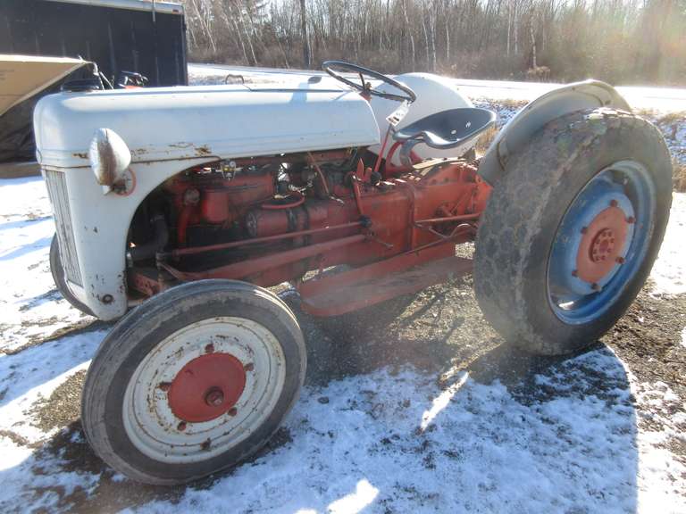 Ford 9N Tractor, 6V, Key and Manuals in Office