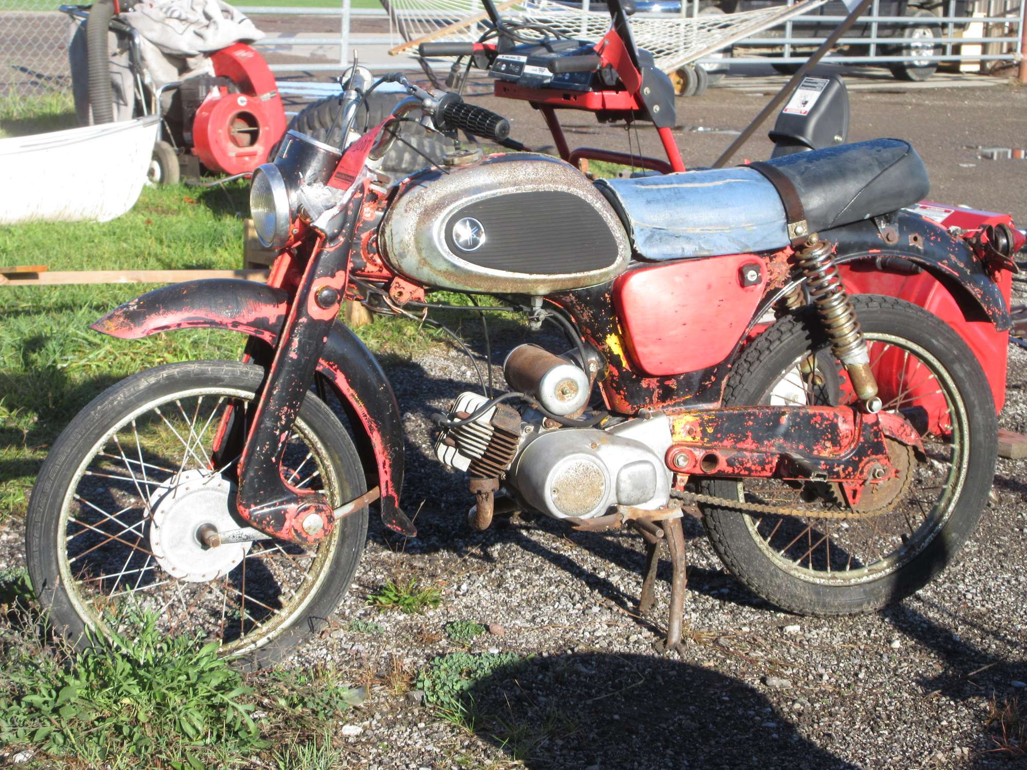 Albrecht Auctions 1960 Yamaha 60cc  Bill of Sale in Office