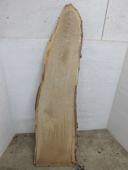 White Oak Live Edge Rough Sawn Board