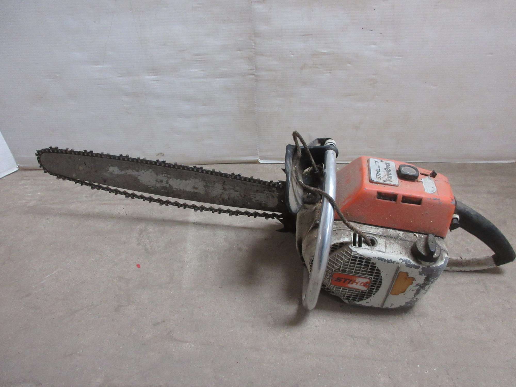 Albrecht Auctions | Farm Boss 41 Stihl Chainsaw