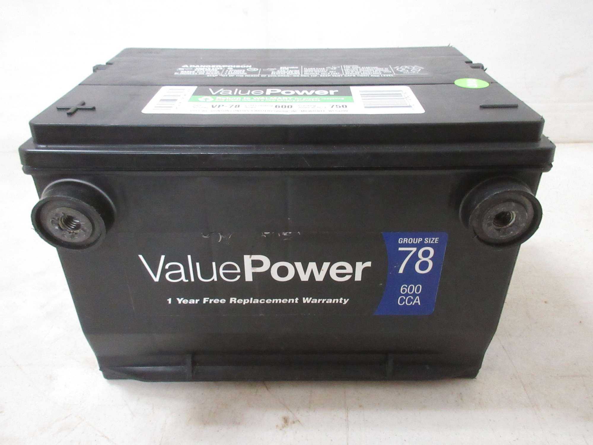 Albrecht Auctions Value Power 750 Cranking Amp Side Post