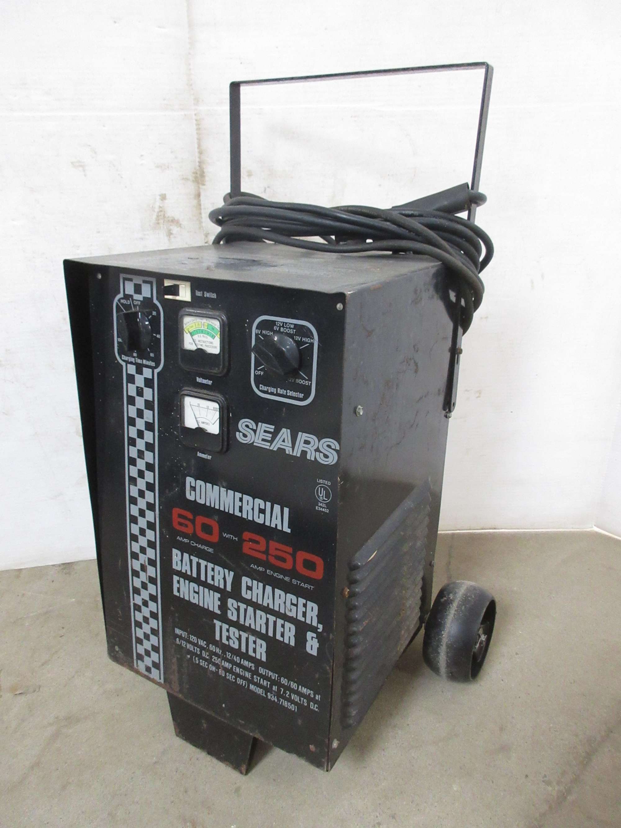 Albrecht Auctions | Sears 60 AMP Battery Charger