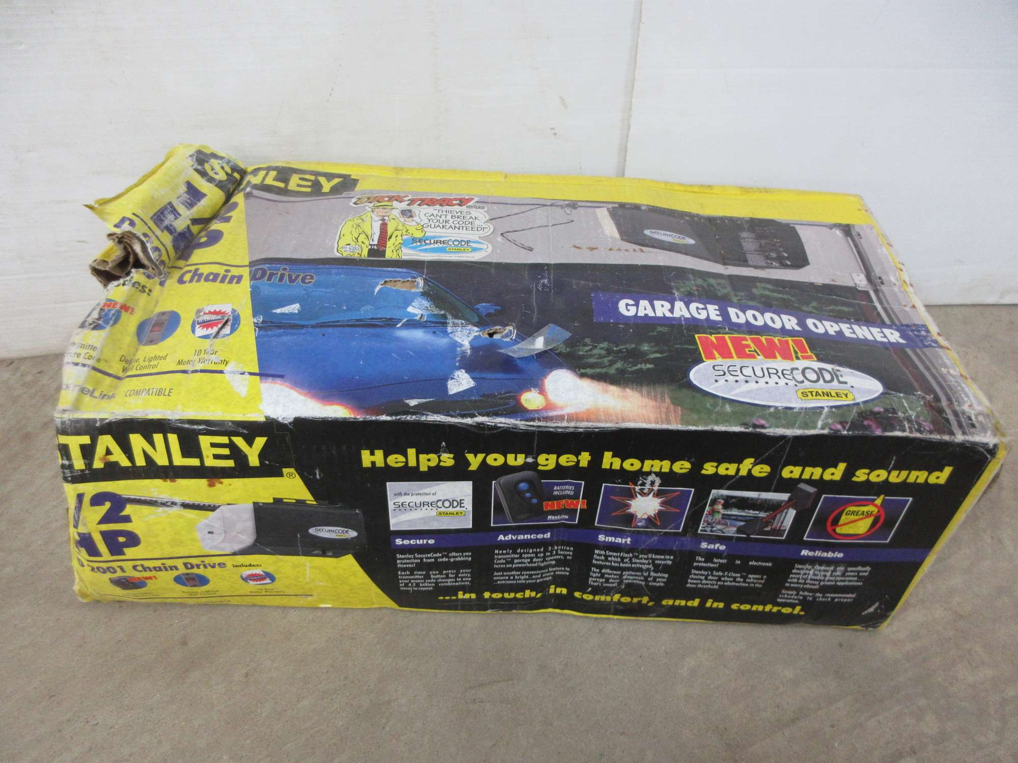 Albrecht Auctions Stanley Garage Door Opener, 1/2 HP, Chain Driven
