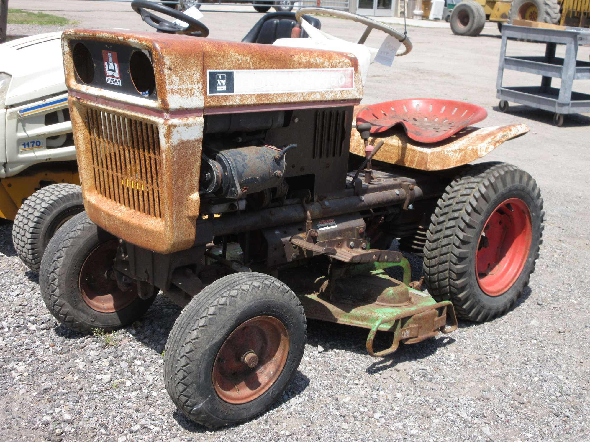 Albrecht Auctions Older Bolens 650 Lawn Tractor, 6 HP Briggs & Stratton