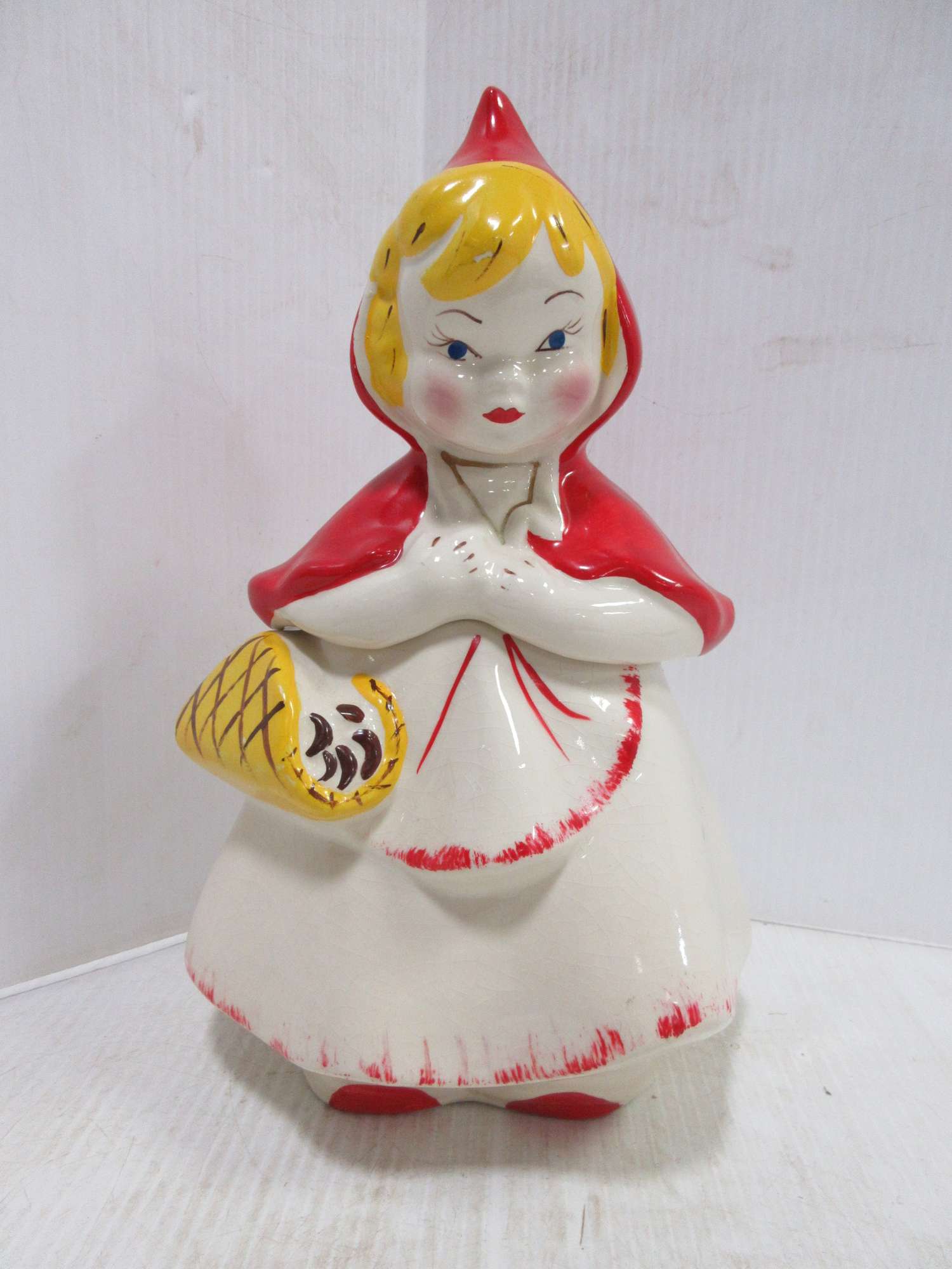 Albrecht Auctions | Little Red Riding Hood Cookie Jar by McCoy