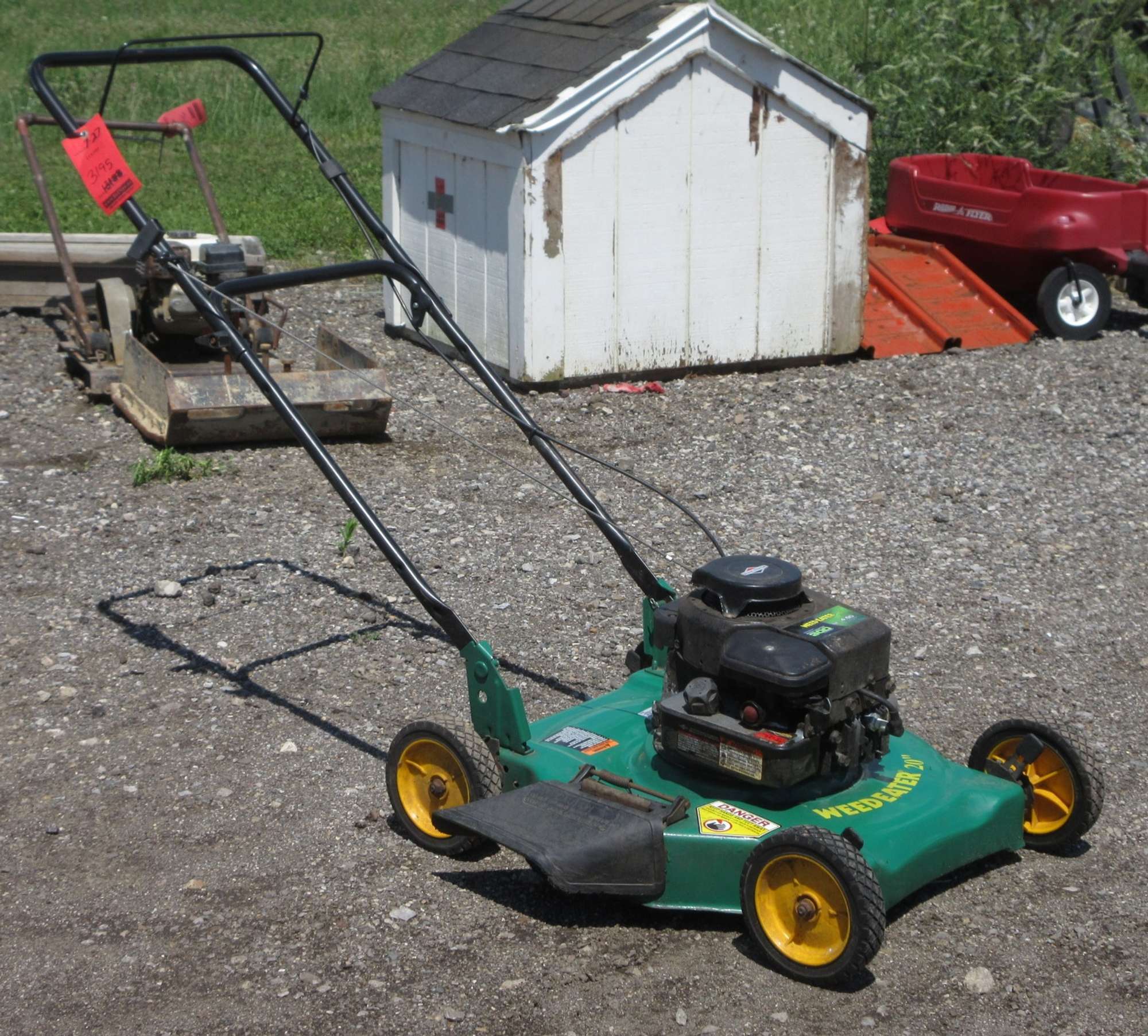 Albrecht Auctions Weed Eater 20" Lawn Mower, 4.5 HP