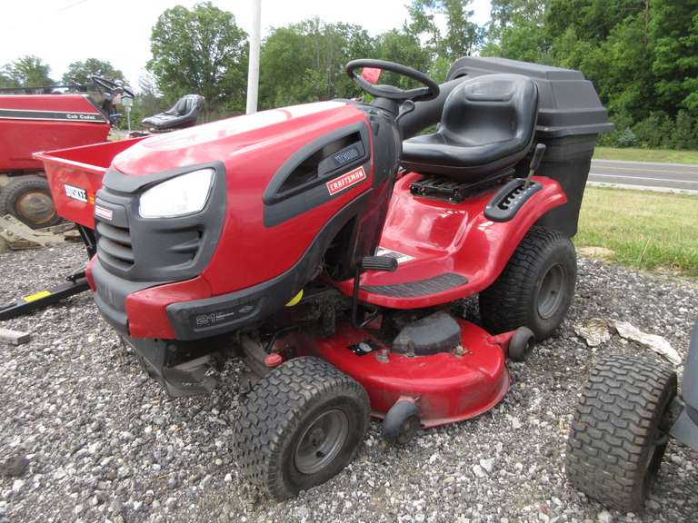 Craftsman YT 3000 21 HP Briggs & Stratton Mower with Bagger, 46" Deck