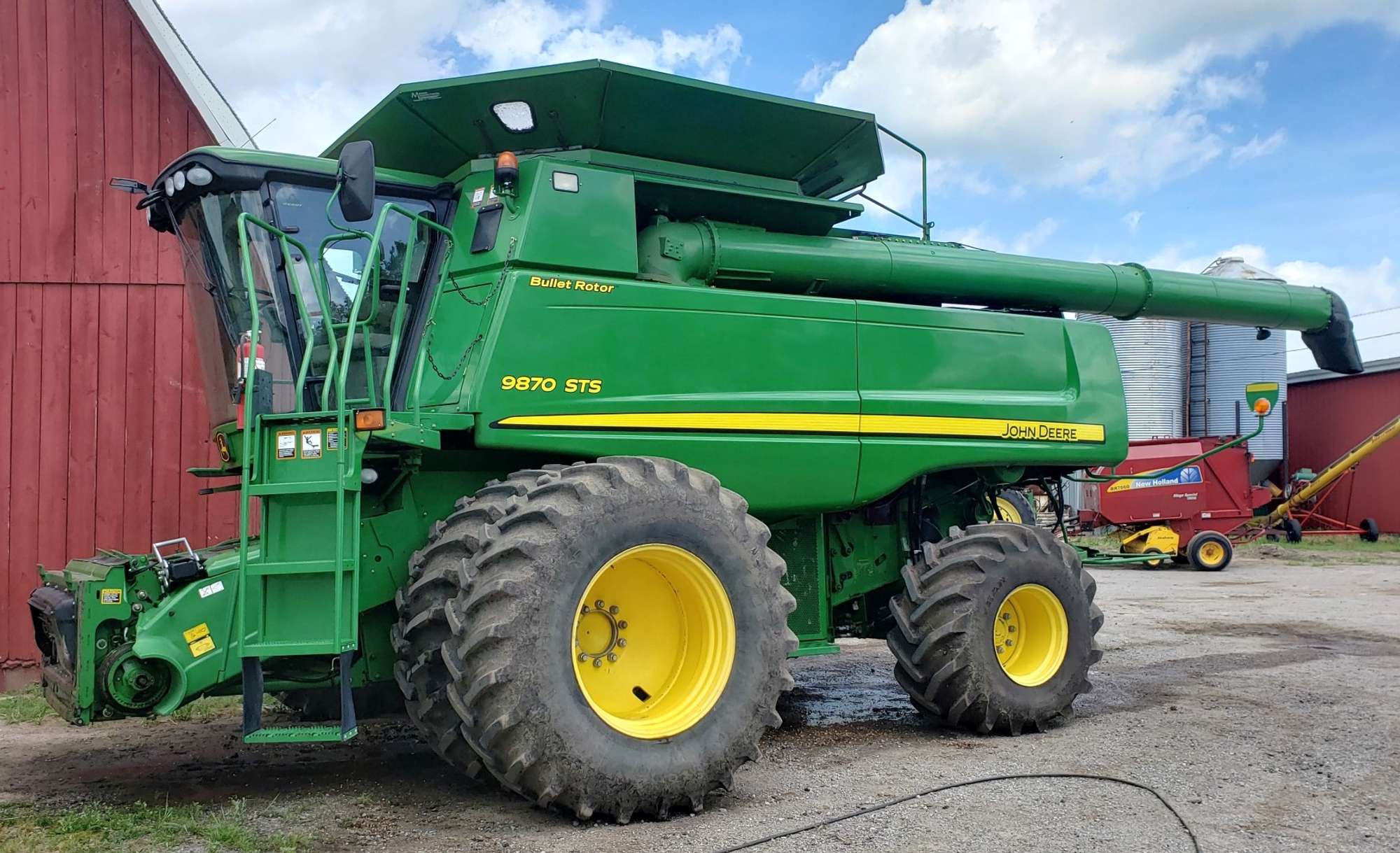 Albrecht Auctions 2011 John Deere 9870 STS Bullet Rotor PRWD Combine