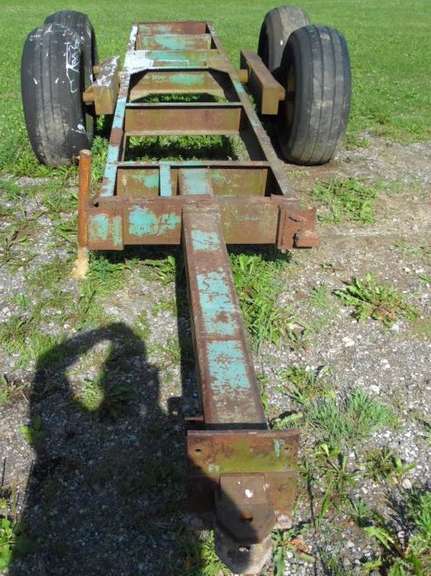 Trailer Frame, 16.5x16.1 Tires (Dry Rotted)