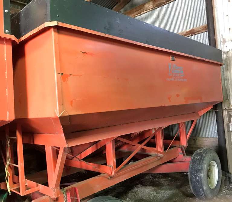 Killbros 350 Gravity Wagon on Knowles 8-Ton Running Gear, You are Bidding on One Wagon