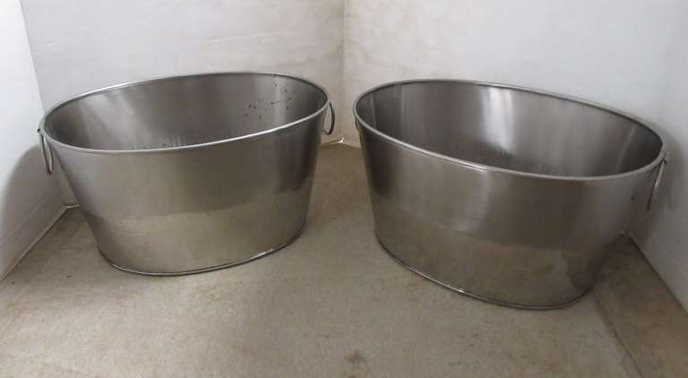 (2) Matching Beverage Tubs