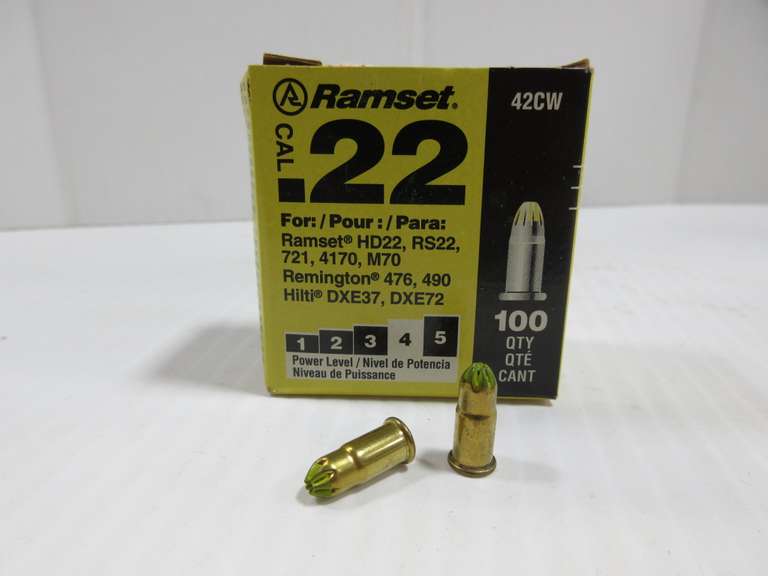 Partial Box of Ramset .22 