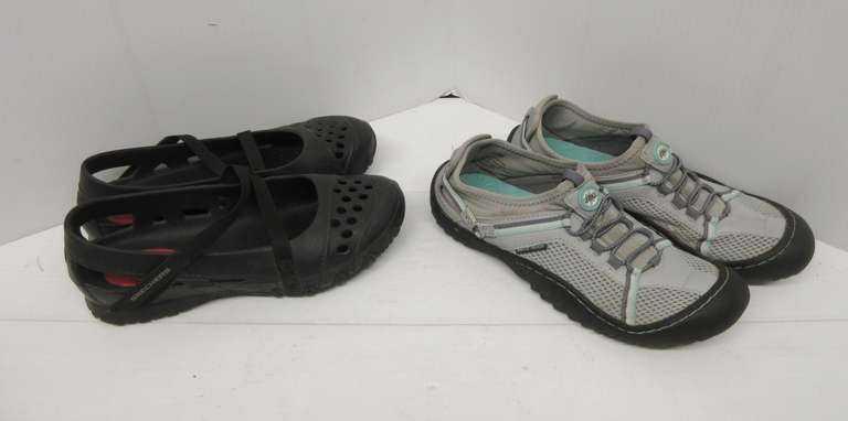 Ladies/Womens Skechers Shoes, Size 7 1/2; JBU Shoes, Waterproof, Size 7 1/2