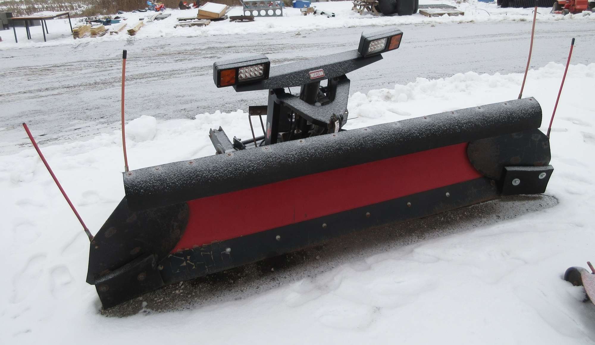 Albrecht Auctions | Western Ultra Mount Snow Plow, Comes with Mounting