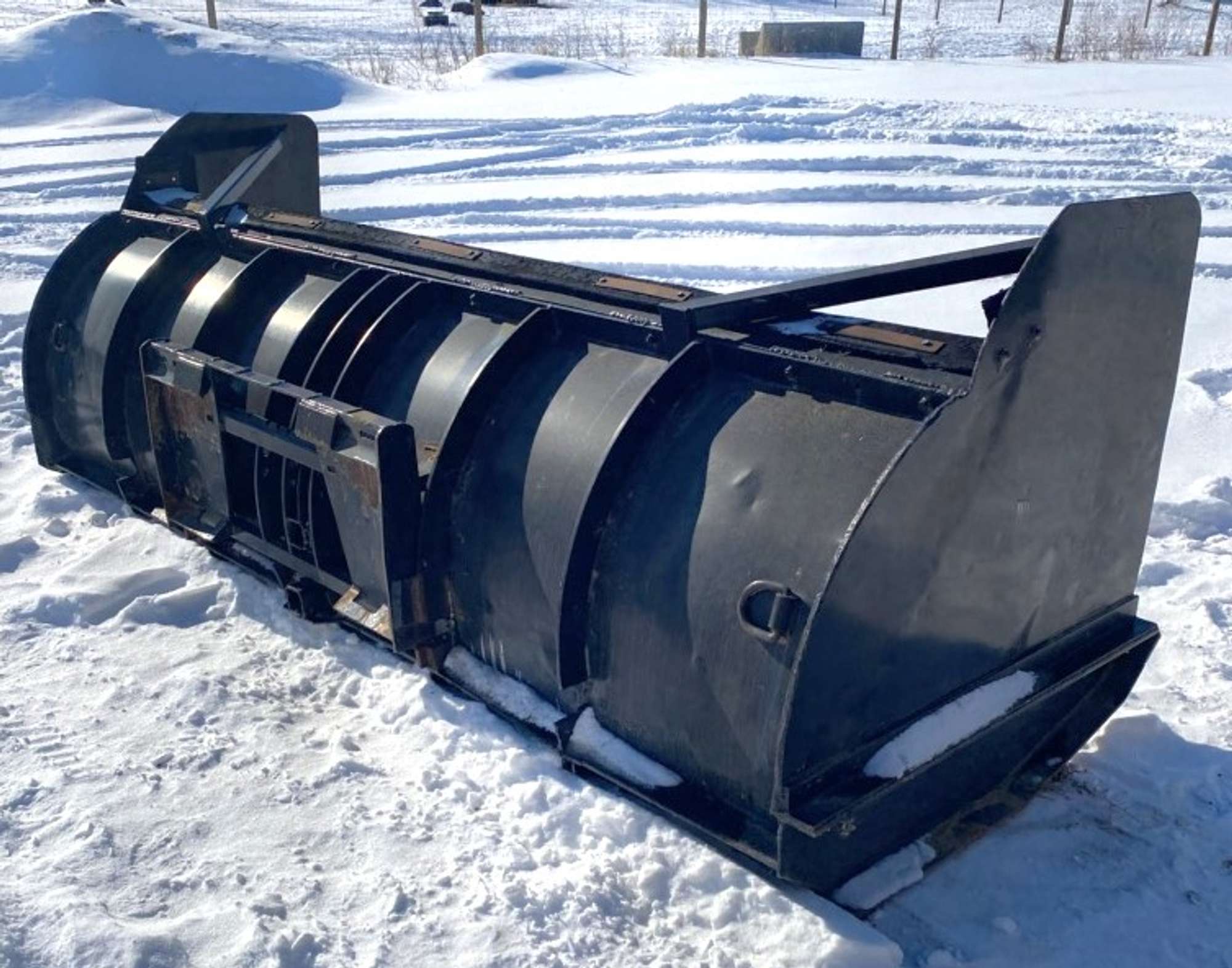 Albrecht Auctions | 11’ 2" Snow Push Box, 11’8” Wide Total, Standard