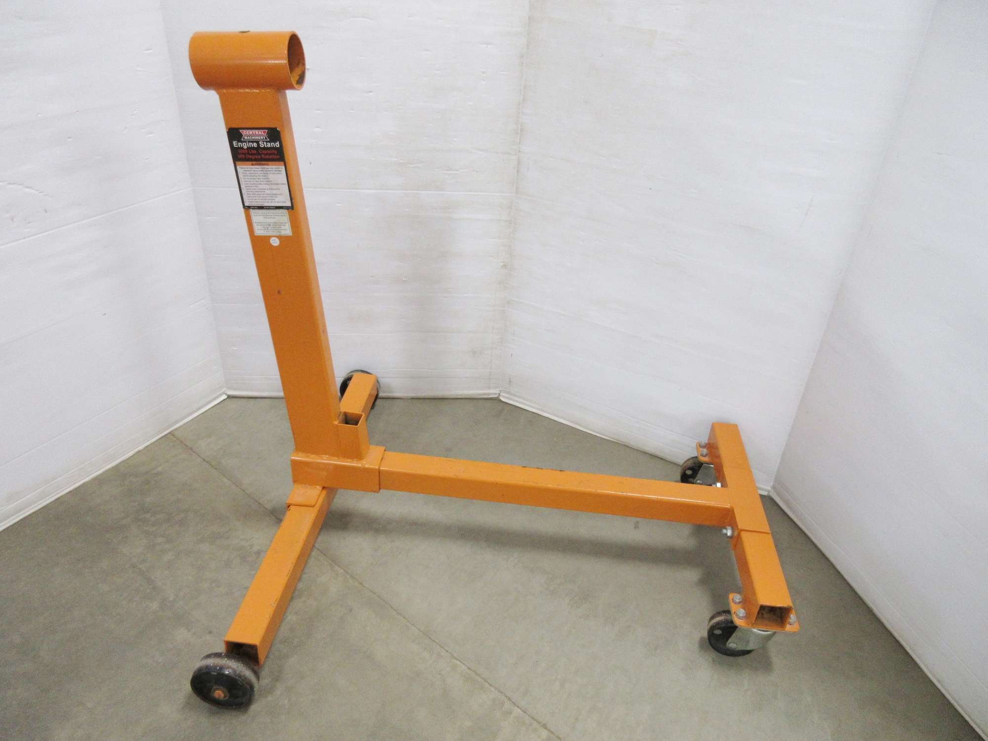 Albrecht Auctions Central Machinery Engine Stand