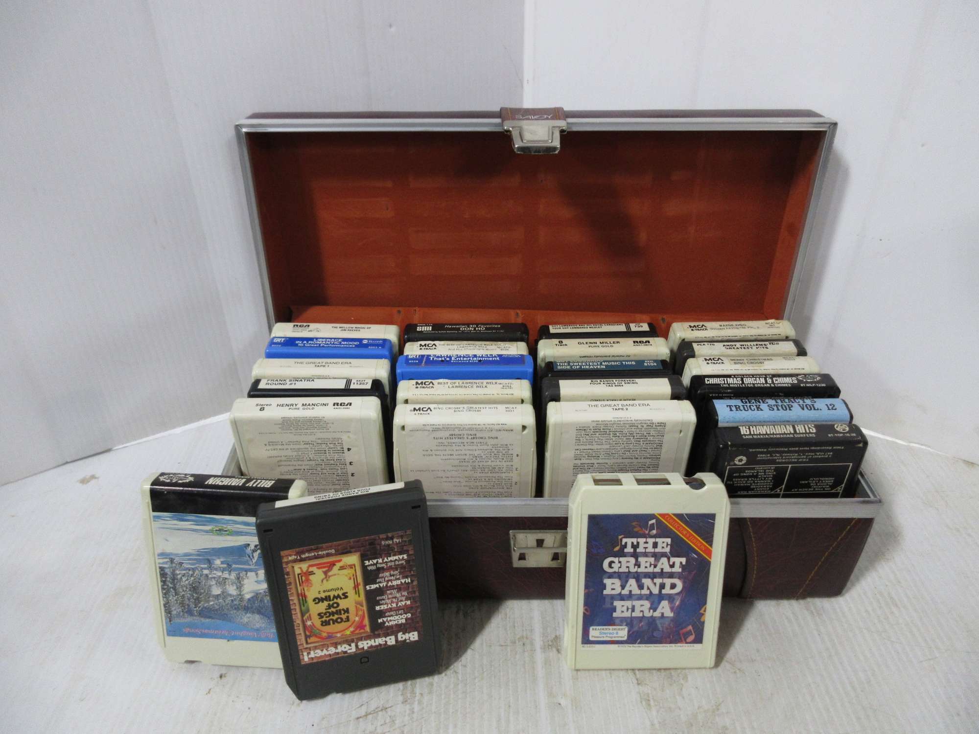 Albrecht Auctions | Various Eight-Track Tapes with Nice Case, Include ...