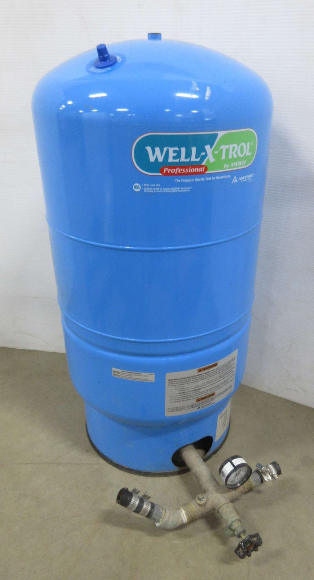 low water pressure well tank