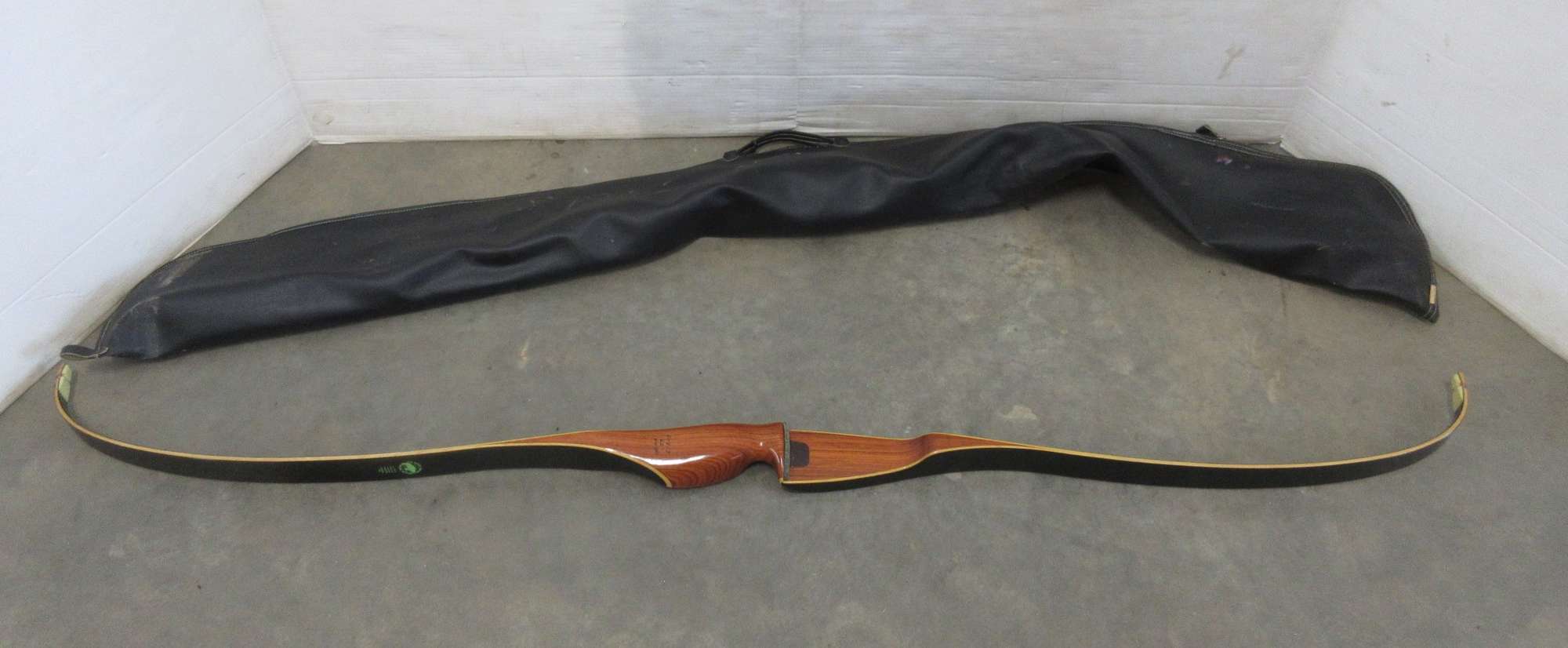 Albrecht Auctions Bear Recurve Bow with Case, String, and (5) Arrows