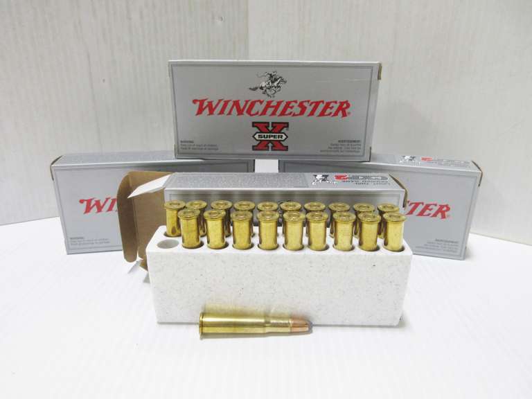 (4) Boxes of Winchester .30-30 Super X Power Point Ammo, 150-Grain, 80 Rounds in Total