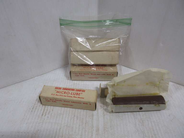 (5) Boxes of Micro-Lube Gun Lube