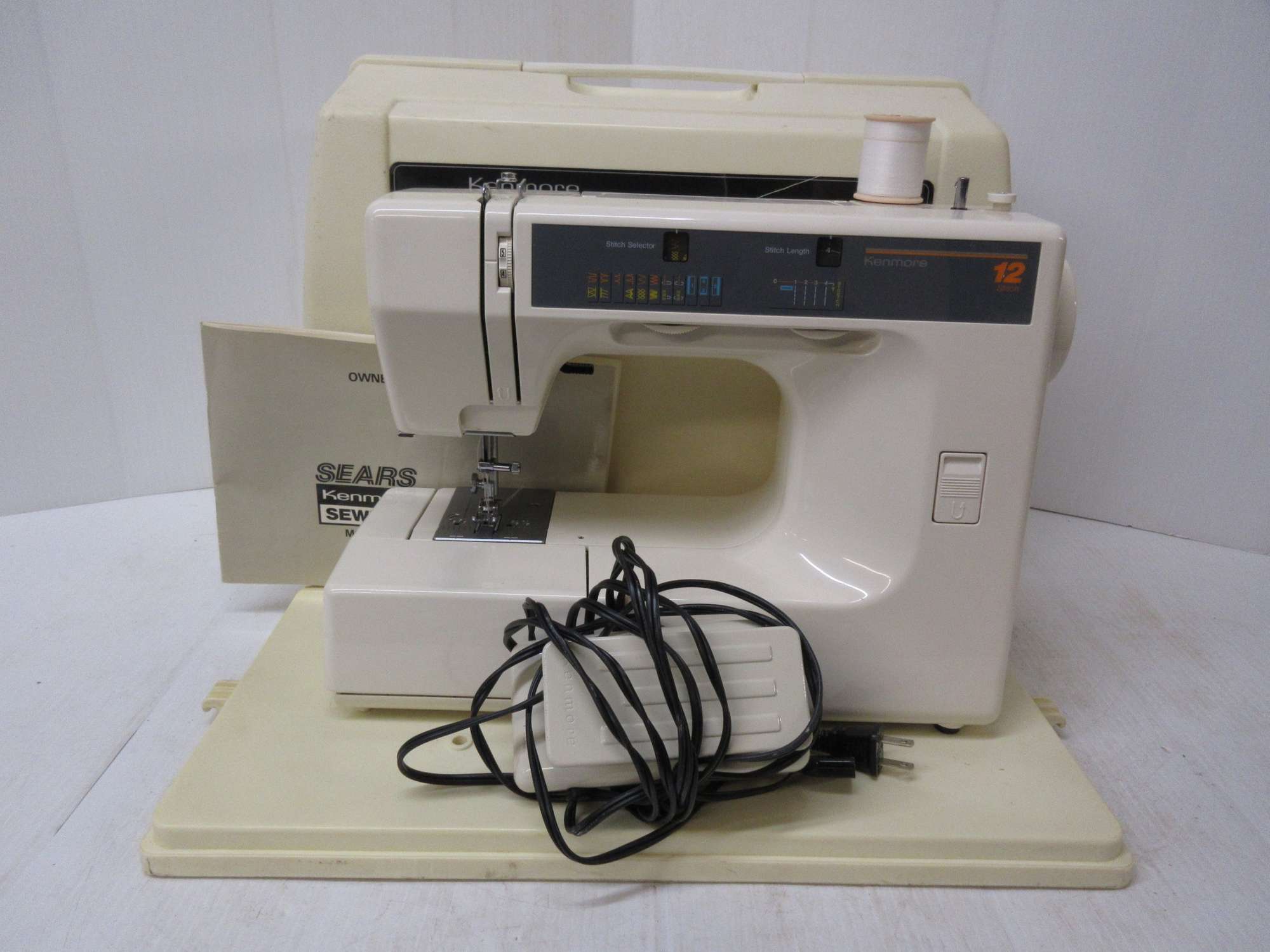 Albrecht auctions  kenmore sewing machine model no 3851278180 12